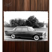 Металлическая табличка Mercedes-Benz 220 Sb (W111)
